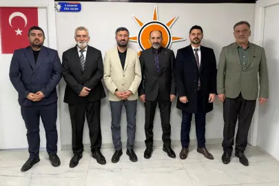 Ağrı Amatör Spor Kulüpleri'nden AK Parti'ye ziyaret