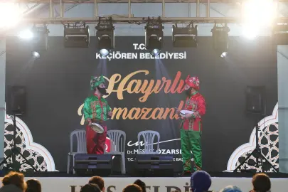 Ankara Keçiören'de Ramazan Sokağı vatandaşlarla buluşuyor