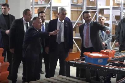 Bakan Memişoğlu ilaç lojistiğini yerinde inceledi
