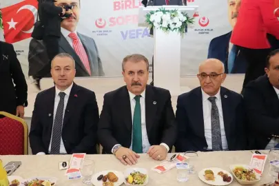 BBP Genel Başkanı Destici, Sivas'ta iftar programında konuştu Açıklaması