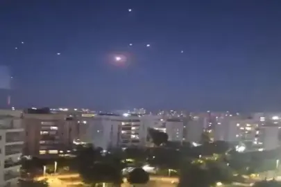 İran füzeleri İsrail semalarında