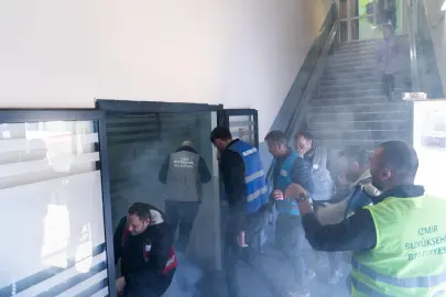 İzmir Büyükşehir personeli afetlere hazırlandı
