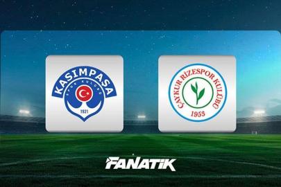 Kasımpaşa - Rizespor maçı ne zaman, saat kaçta, hangi kanalda? İlk 11'ler (Süper Lig 24. hafta)