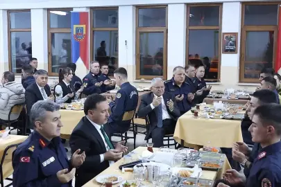 Kayseri İl Jandarma Komutanlığı iftar programı düzenledi