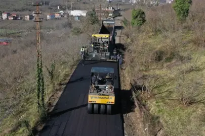 Ordu’da yol standartları yükseliyor