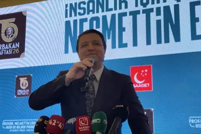 Saadet Partisi Genel Başkanı Arıkan, Konya'da konuştu Açıklaması