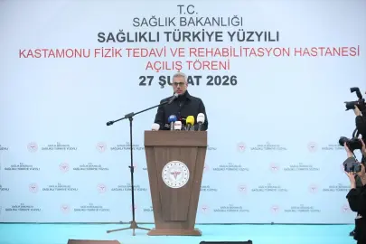 Sağlık Bakanı Memişoğlu, Kastamonu'da hastane açılışında konuştu Açıklaması