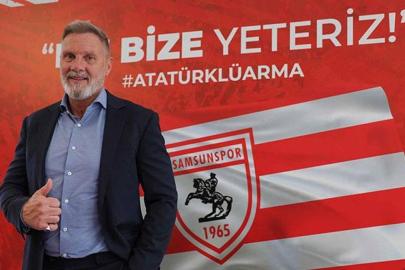 Samsunspor'un yeni teknik direktörü Thorsten Fink: 'Takımı daha ileriye taşıyacağız'