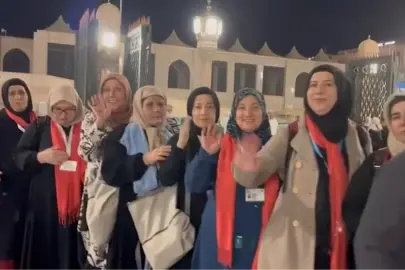 Şehit yakınları Umre’den döndü