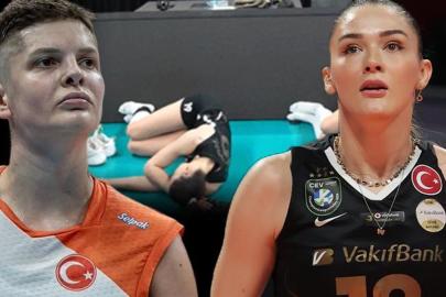 3-0'lık zafer sonrası Eczacıbaşı'nın Ebrar Karakurt pankartına VakıfBank'tan gönderme