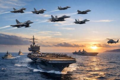 7 ülkeden eşzamanlı askeri yığınak