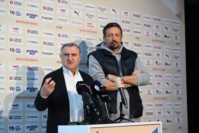 A Milli Erkek Basketbol Takımı'nda yarınki Sırbistan maçı öncesi medya günü yapıldı