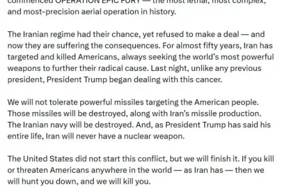 ABD Savunma Bakanı Hegseth, İran'a yönelik açıklamalarda bulundu