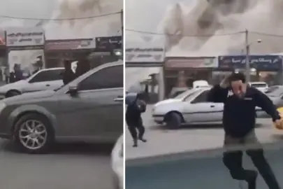 ABD ve İsrail savaş uçakları Hürremabad'ı vurdu