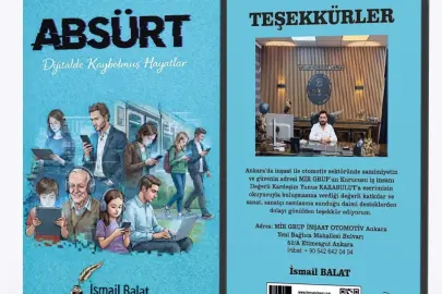 “Absürt – Dijitalde Kaybolmuş Hayatlar” okuyucuyla buluştu