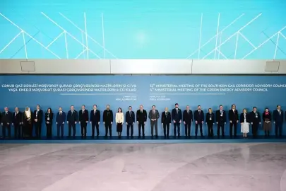 Aliyev, Güney Gaz Koridoru 12. Danışma Kurulu Bakanlar Toplantısı'nda konuştu Açıklaması