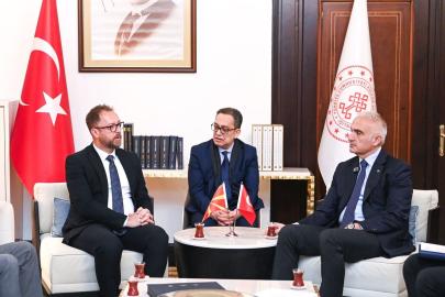 Bakan Ersoy, Kuzey Makedonyalı mevkidaşı Ljutkov ile Ankara'da bir araya geldi