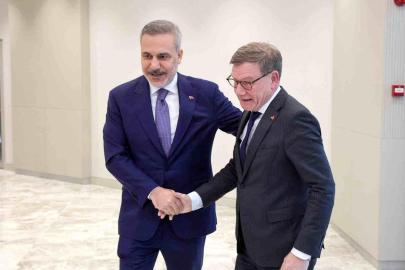 Bakan Fidan, Almanya Federal Cumhuriyeti Dışişleri Bakanı Johann David Wadephul ile Ankara'da bir araya geldi