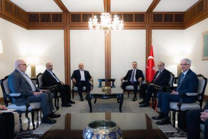 Bakan Fidan, Hamas heyetiyle bir araya geldi