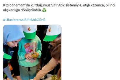 Bakan Kurum: 'Sıfır Atık' ile geri kazanım oranımızı yüzde 13'ten yüzde 37'nin üzerine çıkardık