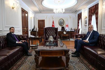 Bakanlar Gürlek ve Işıkhan bir araya geldi