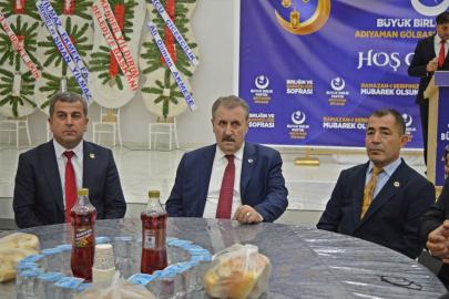 BBP Genel Başkanı Destici, Adıyaman'da iftar programına katıldı