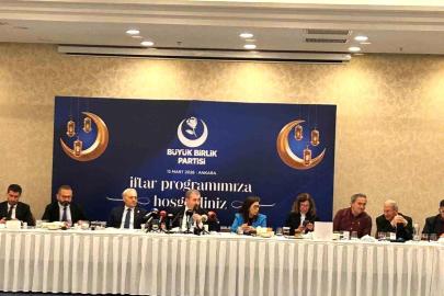 BBP Genel Başkanı Destici: "Ne Amerika'nın, ne İsrail'in barış adına verebilecekleri hiçbir şey yoktur"