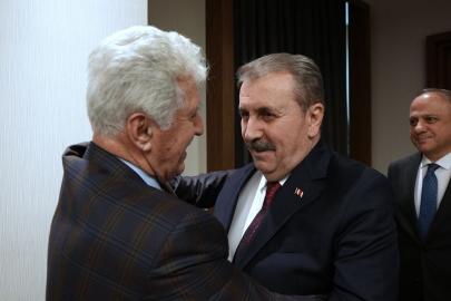 BBP Genel Başkanı Destici, Üsküp'te temaslarda bulundu