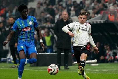 Beşiktaş-Çaykur Rizespor maçında iki yıldız yok!
