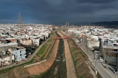 Bursa Yıldırım'da Deliçay artık daha güvenli