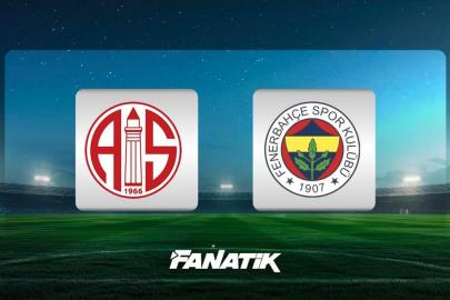 CANLI |Antalyaspor - Fenerbahçe maçı Canlı Anlatım - ANTALNYA FB maçı kadroları, skoru ve istatistikleri (Süper Lig 24. hafta maçı)