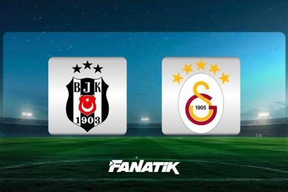 CANLI |Beşiktaş - Galatasaray maçı Canlı Anlatım - BJK - GS maçı kadrosu, skoru ve istatistikleri