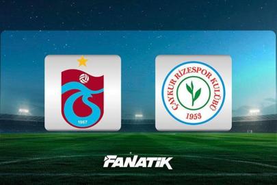 CANLI |Trabzonspor - Rizespor maçı ne zaman, saat kaçta, hangi kanalda? Muhtemel 11'ler.. (Süper Lig 26. hafta)