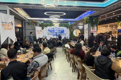 Çermik'te gençlerle "Çay Bizden Sohbet Sizden" programı