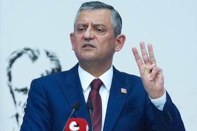 CHP Genel Başkanı Özel, basın toplantısı düzenledi Açıklaması