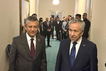 CHP Genel Başkanı Özel, eski TBMM Başkanı Arınç'ı ziyaret etti