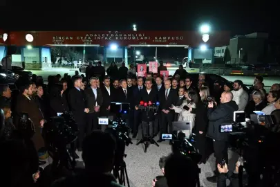 CHP Genel Başkanı Özel, Sincan Cezaevi'nde Tanju Özcan'ı ziyaretinin ardından konuştu Açıklaması