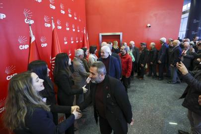 CHP Genel Merkezinde siyasi partiler arası bayramlaşma