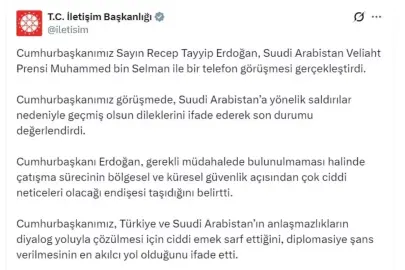 Cumhurbaşkanı Erdoğan, Suudi Arabistan Veliaht Prensi Selman ile görüştü