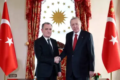 Cumhurbaşkanı Erdoğan, Türk Devletleri Teşkilatı Üyesi Dışişleri Bakanlarını Kabul Etti