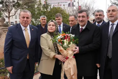 Cumhurbaşkanı Yardımcısı Cevdet Yılmaz, Mardin Midyat’ta yatırımları tanıttı