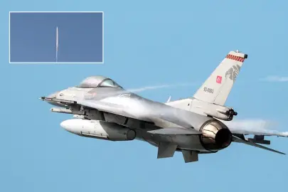 Eller tetikte! Türk jetleri sınırda böyle görüntülendi