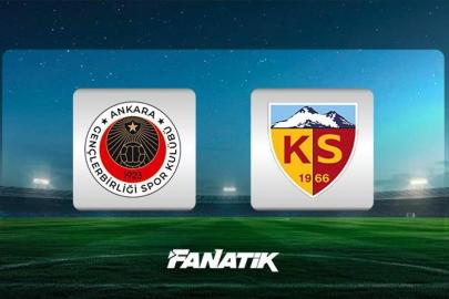 Gençlerbirliği-Kayserispor maçı ne zaman, saat kaçta, hangi kanalda canlı yayınlanacak? İlk 11'ler belli oldu