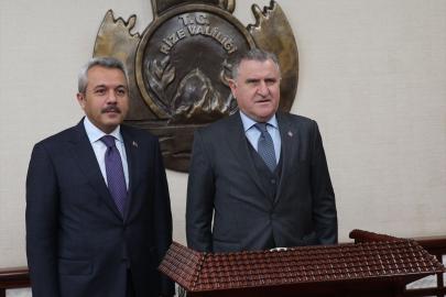 Gençlik ve Spor Bakanı Bak, Rize'de konuştu Açıklaması