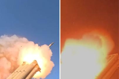 Görüntüleri paylaştılar! ABD ordusunda İran'a gözdağı