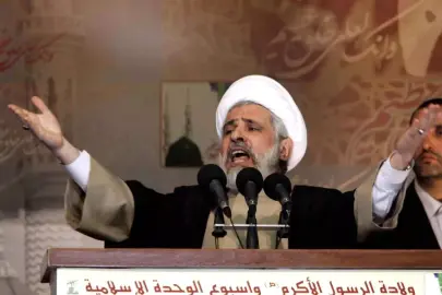 Hizbullah lideri Kasım: "Haklarımızı savunmaktan çekinmeyeceğiz ve düşmana teslim olmayacağız"