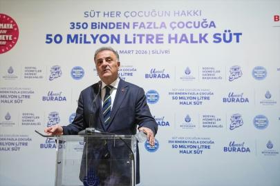 İBB'nin "50 Milyon Litre Halk Süt Dağıtımı Tanıtım Programı" yapıldı