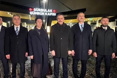 İçişleri Bakanı Çiftçi sınırın sıfır noktasından duyurdu: "Sınır hattında tüm tedbirler alındı"