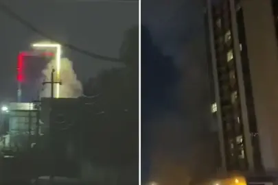 Irak'ta otele saldırı! Yangın çıktı