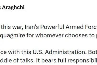 İran Dışişleri Bakanı Arakçi: "Akan kanın tüm sorumluluğu mevcut ABD yönetimine aittir"